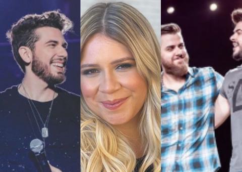 Veja quais as próximas lives de cantores que prometem 'parar a internet'