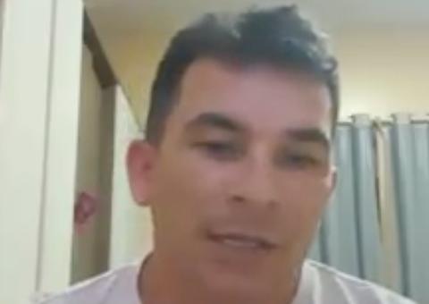Em vídeo, prefeito de Caapiranga anuncia que está infectado com coronavírus
