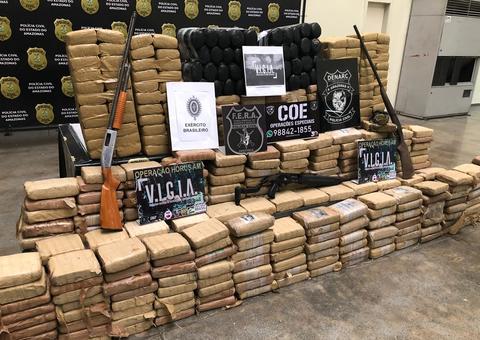 Denarc apreende drogas avaliadas em R$2,5 milhões no Amazonas 