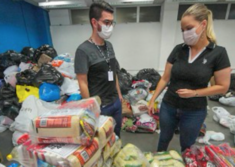 Coronavírus: Mais de 2 mil atendimentos já foram realizados em abrigo na Arena Amadeu Teixeira 