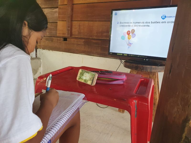 Nova ferramenta de educação do ‘Aula em Casa’ começa nesta quarta-feira