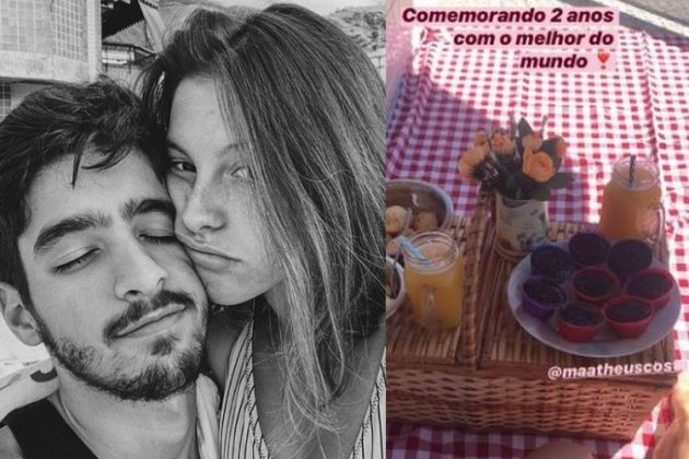 Ex-ator mirim comemora dois anos de namoro com irmã gata de Cauã Reymond 