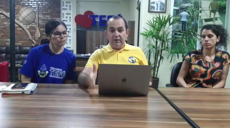 Tefé confirma primeiro caso de coronavírus, diz prefeito 