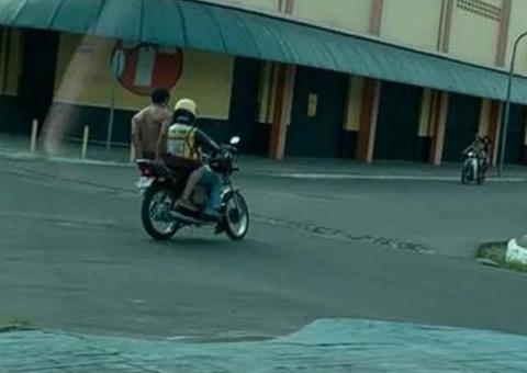  Internado com Covid-19, morador de rua foge de hospital em mototáxi no Amazonas