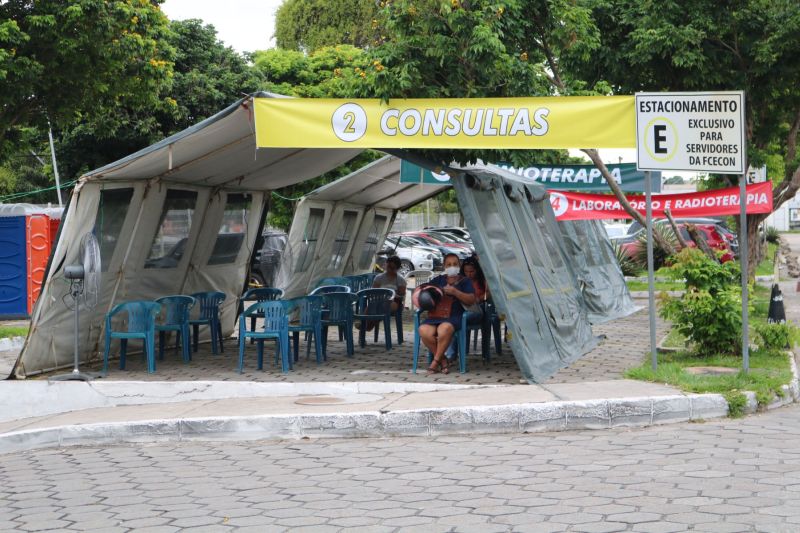 Pacientes e acompanhantes têm triagem na FCecon em Manaus