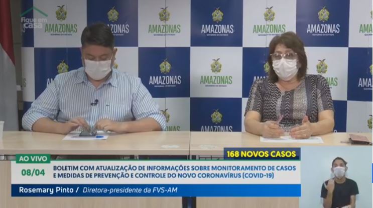 Com mais de 800 casos de coronavírus no Amazonas, FVS pede páscoa sem reunião de família