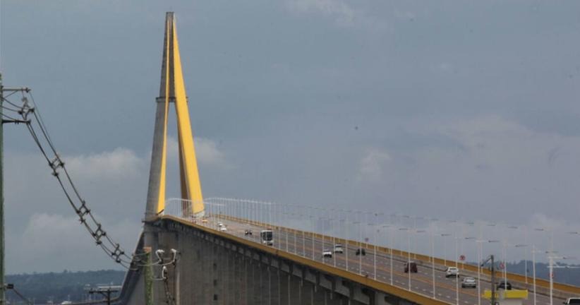 Coronavírus: passagem na Ponte Rio Negro é limitada a veículos autorizados