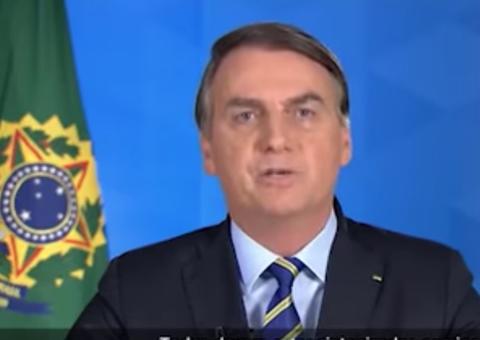 Em pronunciamento, Bolsonaro defende fim do isolamento e uso de cloroquina