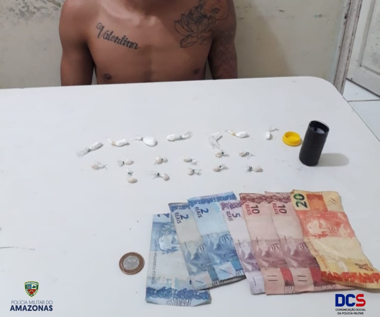 Homem que vendia drogas em lanchonete é preso no Amazonas 