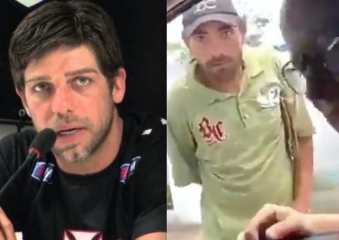 Juninho Pernambucano contrata advogado para morador de rua agredido por empresário