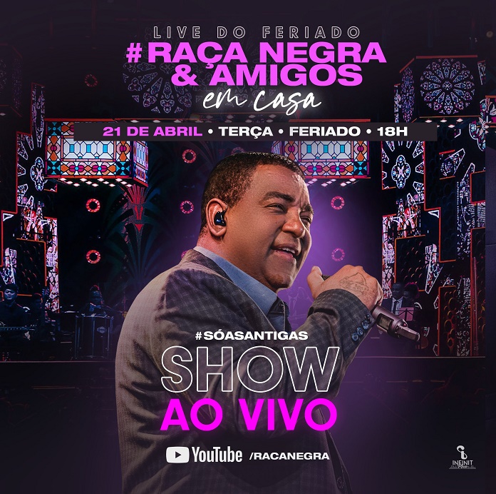 Só As Antigas: Raça Negra anuncia Live Show; veja data