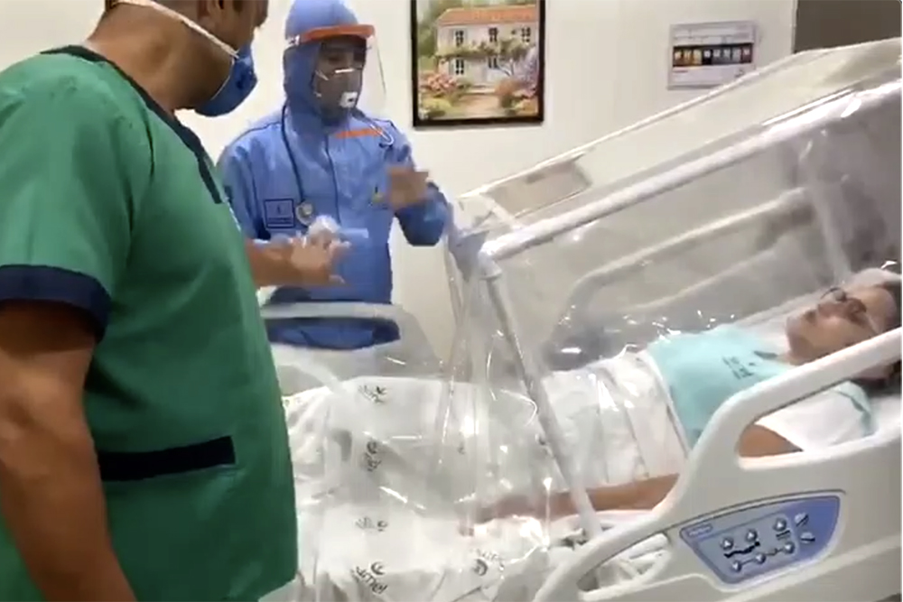 Governo do Amazonas avalia uso de sistema de ventilação não invasivo em pacientes com Covid-19 