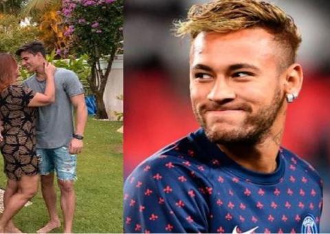 Neymar parabeniza mãe por namorado de 22 anos e fãs alfinetam: 'pede benção'