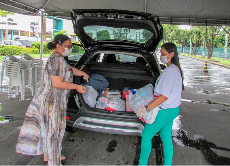 Drive-thru solidário reinicia nesta segunda-feira em Manaus