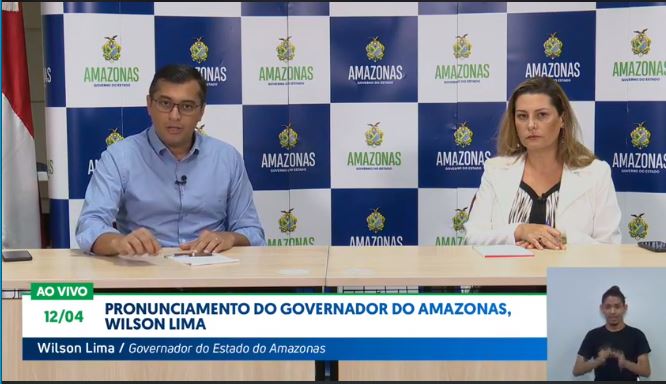 Com crescimento exponencial do coronavírus, Governo do Amazonas ameaça 'fechar tudo'