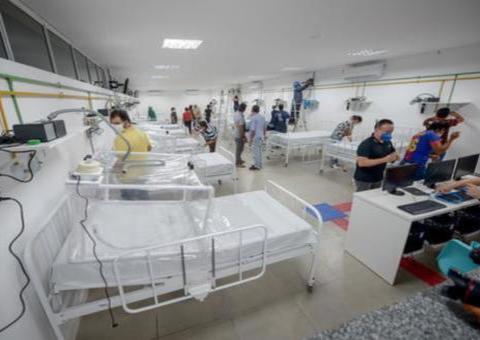 Hospital de campanha é inaugurado às pressas após casos de covid-19 dispararem no Amazonas