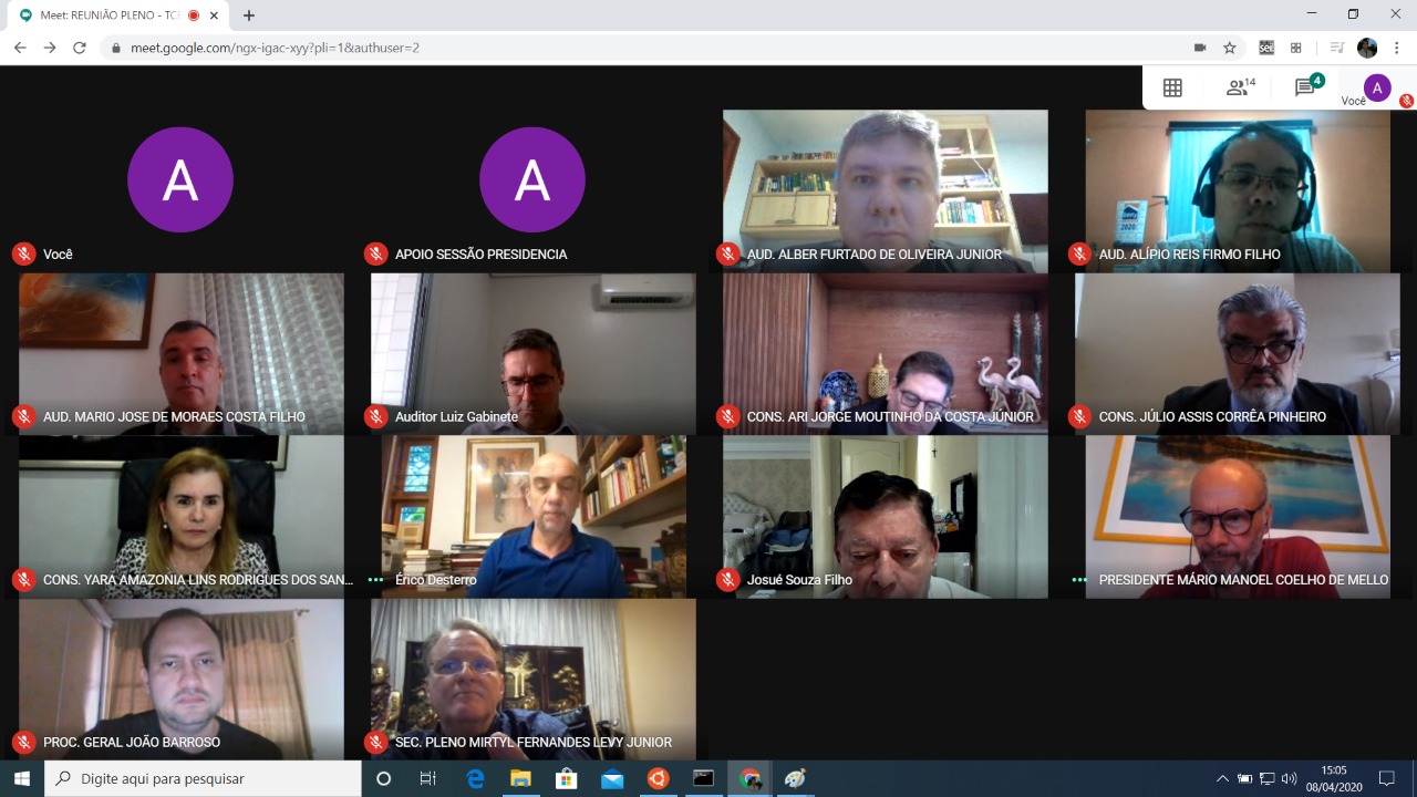 Primeira sessão virtual do TCE no Amazonas será realizada nesta quarta-feira 