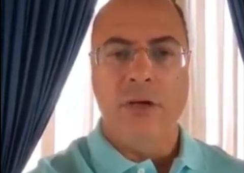 Governador do Rio, Wilson Witzel está com coronavírus