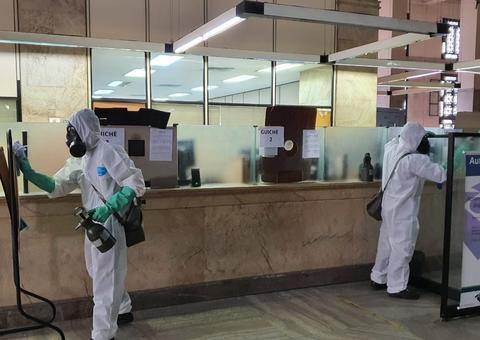 Forças armadas irão participar da descontaminação de espaços públicos