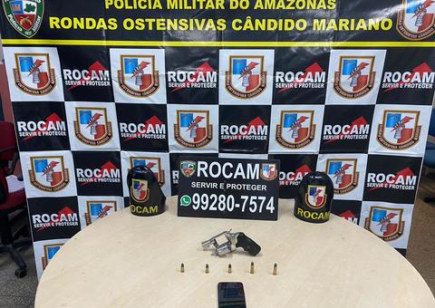 Homem é preso com arma de fogo na zona Norte de Manaus