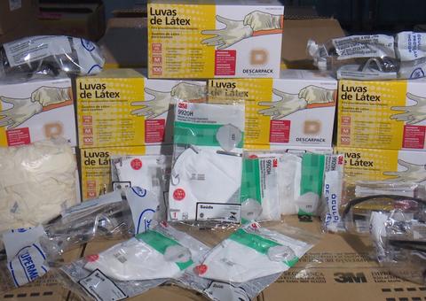 Ministério da Saúde envia 118 mil EPIs e 8,2 mil testes rápidos para o Amazonas