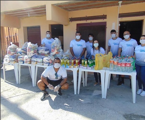 Contra coronavírus, Juliana Paes e jogadores doam 9 toneladas de produtos 