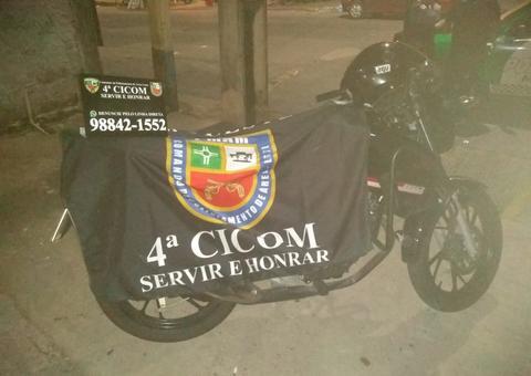 Homem é preso com motocicleta roubada na zona leste de Manaus 