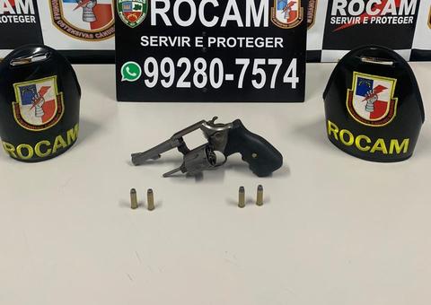 Homem é preso com arma e munição em Manaus 