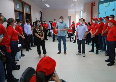 Em Manaus, bombeiros convocados iniciam no hospital Nilton Lins nesta sexta-feira