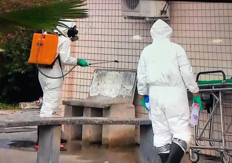 Marinha realiza descontaminação do Hospital João Lúcio