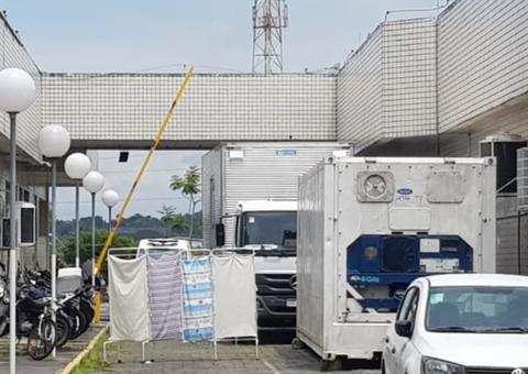 Contêineres frigoríficos serão instalados em mais dois hospitais de Manaus, diz Susam 