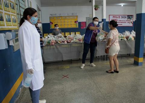 Mais de 20 mil kits do projeto ‘Hora da Merenda’ foram distribuídos em Manaus 