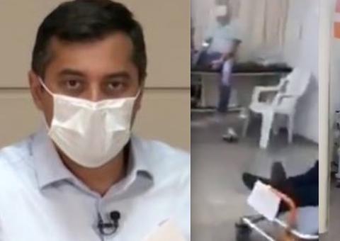 Wilson Lima fala sobre falta de espaço para corpos em hospitais após vídeo chocante viralizar