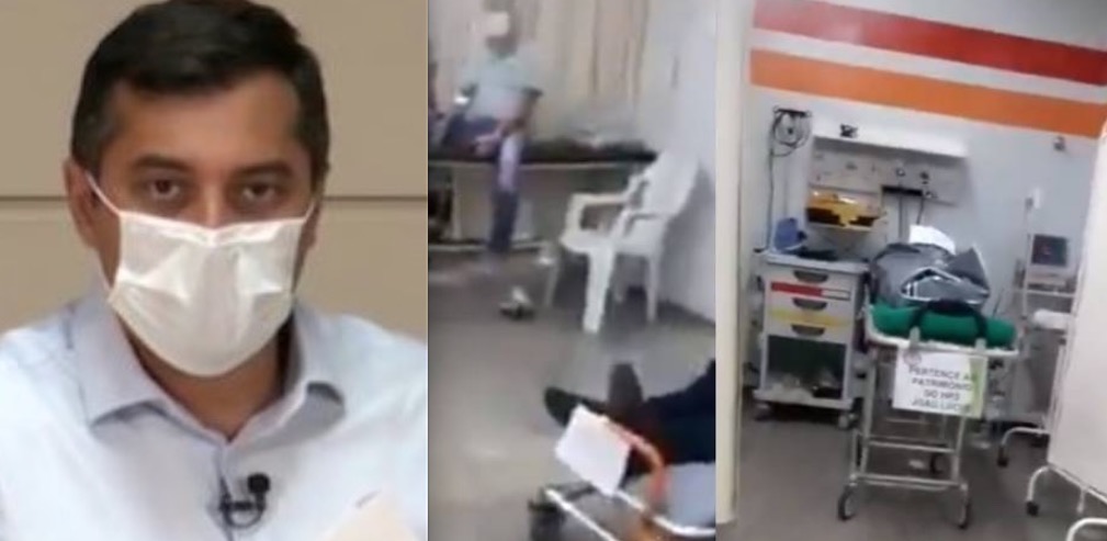 Wilson Lima fala sobre falta de espaço para corpos em hospitais após vídeo chocante viralizar