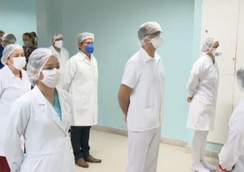 Hospital de Retaguarda Nilton Lins começa a atender pacientes com Covid-19 em Manaus