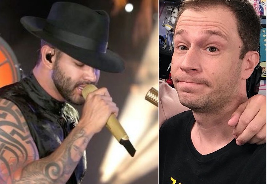 Leo Dias sugere que Globo persegue Gusttavo Lima e vê ligação com pai de Tiago Leifert