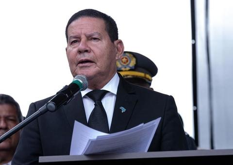 Vice-presidente Hamilton Mourão se reúne com Wilson Lima e Arthur Neto em Manaus