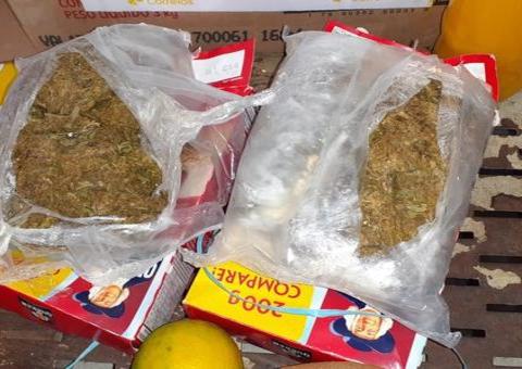 Em Manaus, criminosos usavam caixas de aveia para enviar drogas para outros estados