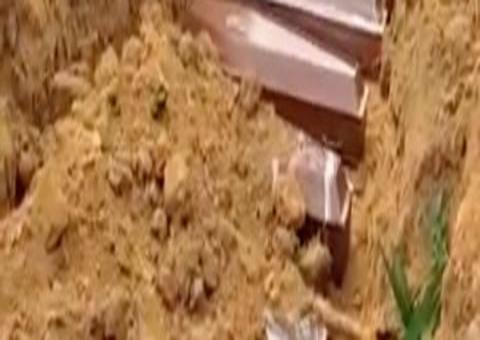 Vídeo de enterros coletivos em Manaus viraliza no Brasil: 'aterrorizante, parece a Itália'