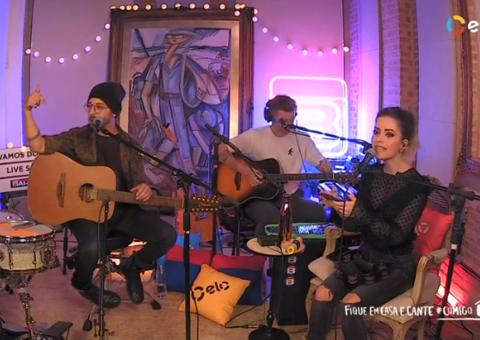 ASSISTA AQUI: Sandy e Junior fazem live e unem milhões de fãs para doações durante quarentena