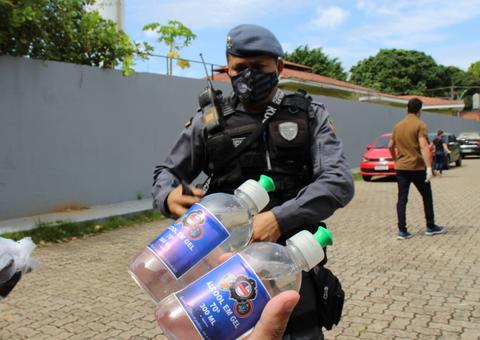 Com duas mortes de PM's em menos de 24 horas, associação entrega EPI's em quarteis