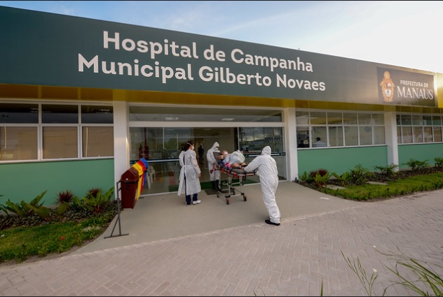 Em visita a Hospital de Campanha, Arthur Neto pede apoio de empresas do PIM