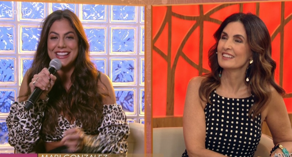 Fátima Bernardes entrega pedido de casamento de Jonas e Mari nega: ‘não falou nada’