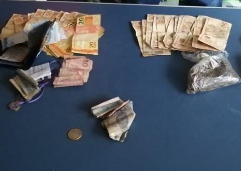 Trio é preso com drogas e dinheiro dentro de hotel no Amazonas 