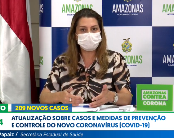 Amazonas aguarda apoio federal para implantação de hospital de campanha com 400 leitos