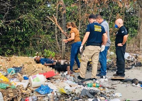 Homem encontrado em lixão foi torturado e morto a facadas em Manaus