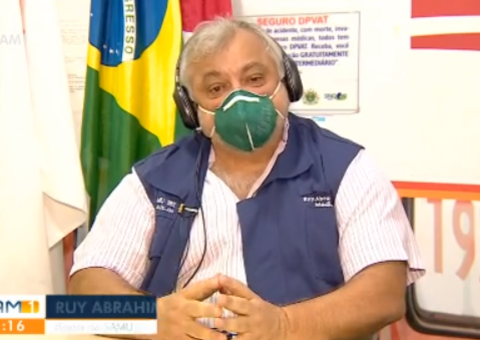Diretor do Samu diz que ambulâncias rodam pela cidade sem ter onde deixar pacientes em Manaus