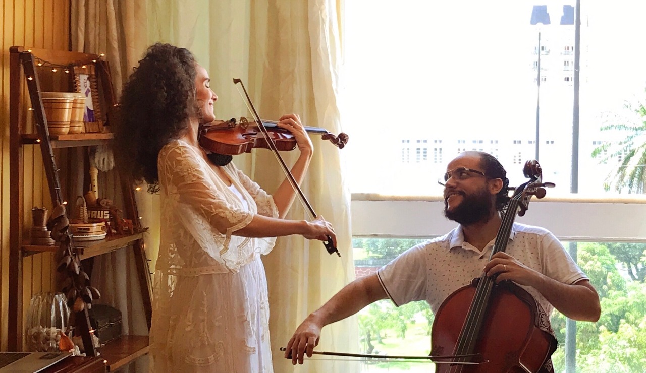 Apresentando trilha de filmes e séries Tearte Duo faz Live nesta sexta-feira