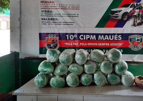 Dupla é presa e adolescente apreendido com 19 kg de drogas no Amazonas 