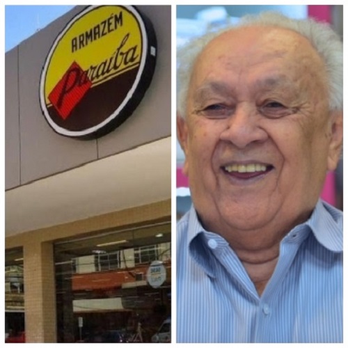 Empresário João Claudino, dono do Armazém Paraíba, morre aos 90 anos